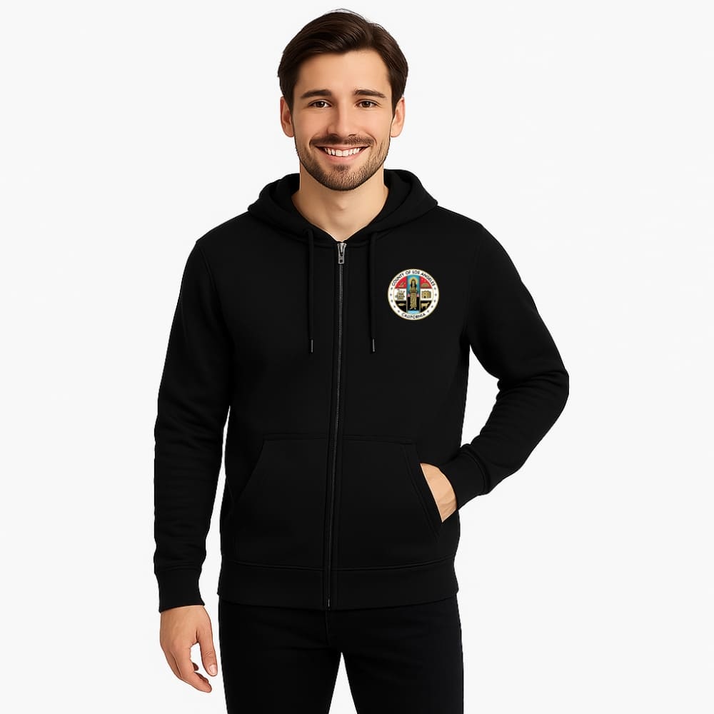 Unisex zip hoodie