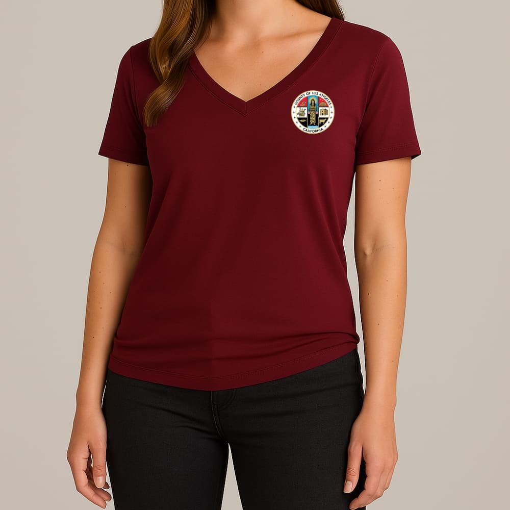County V-neck Tees