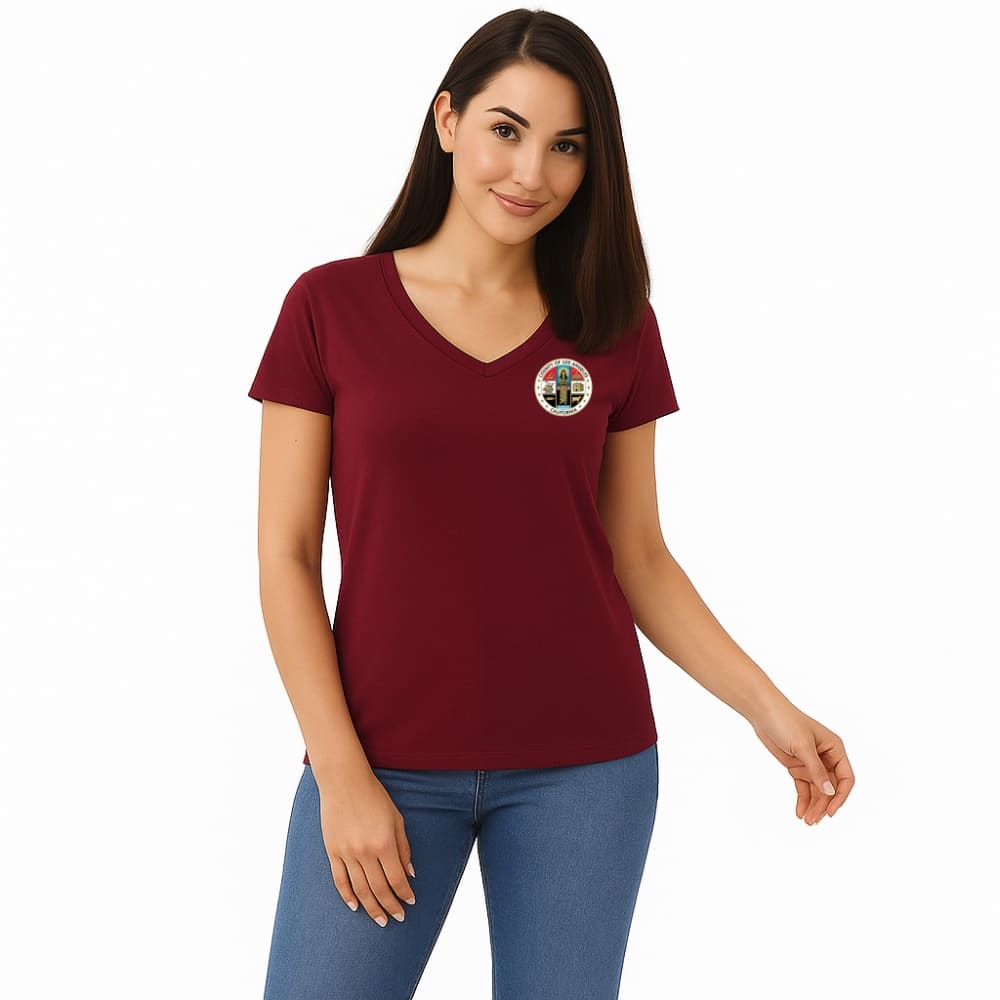 County V-neck Tees