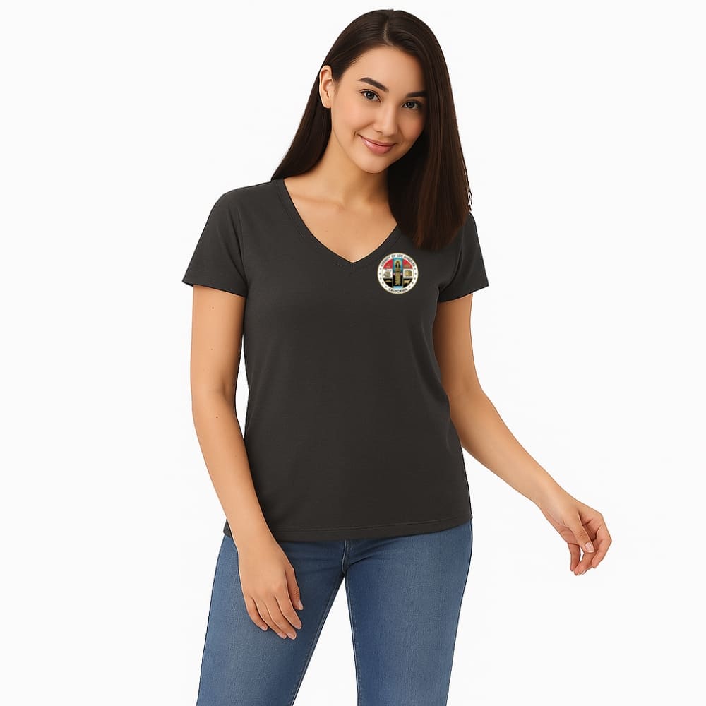 County V-neck Tees