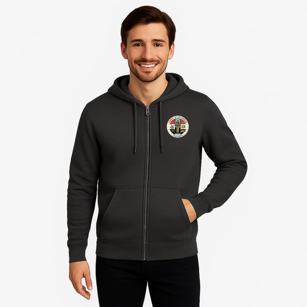 Unisex zip hoodie