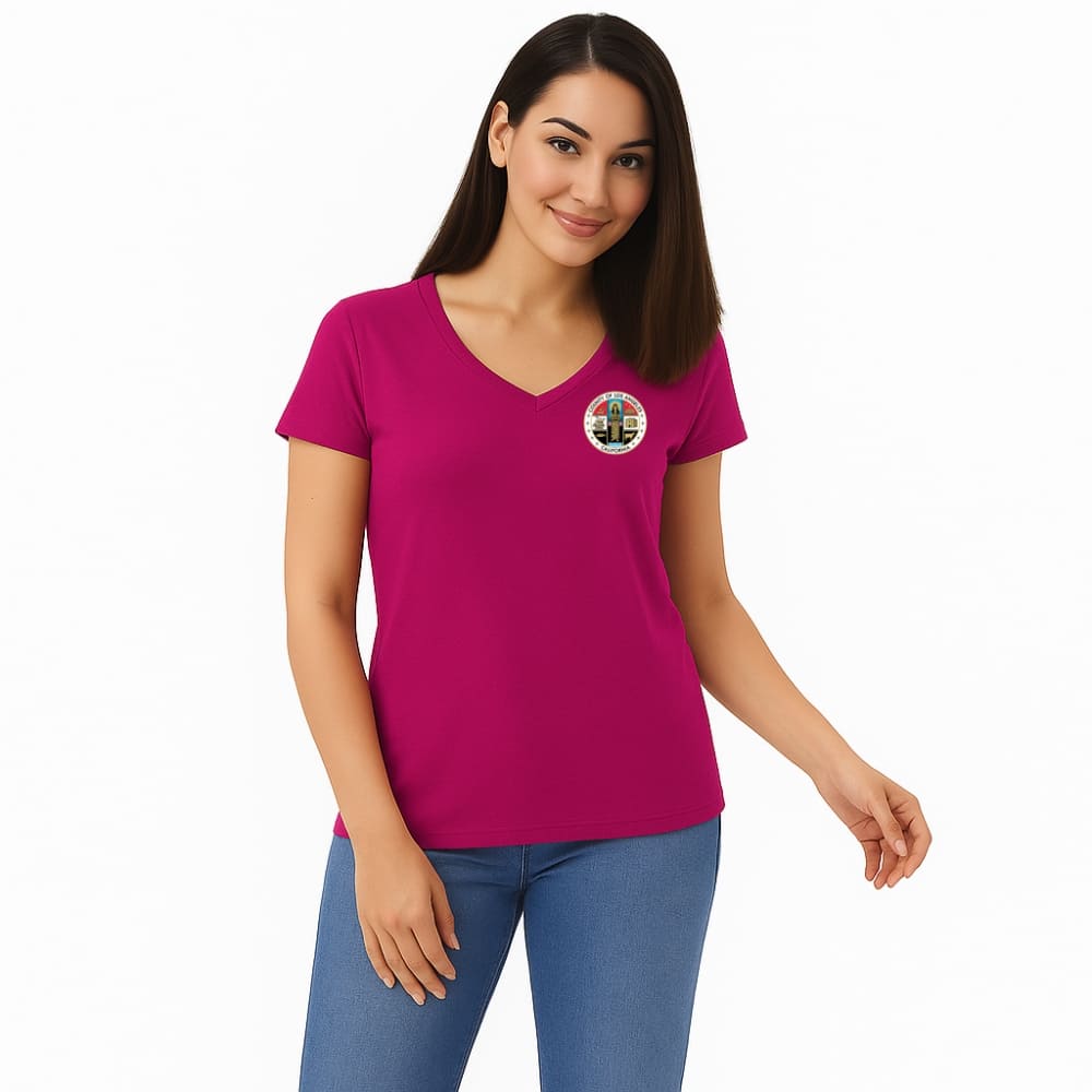 County V-neck Tees