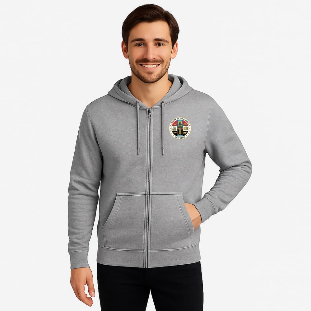 Unisex zip hoodie