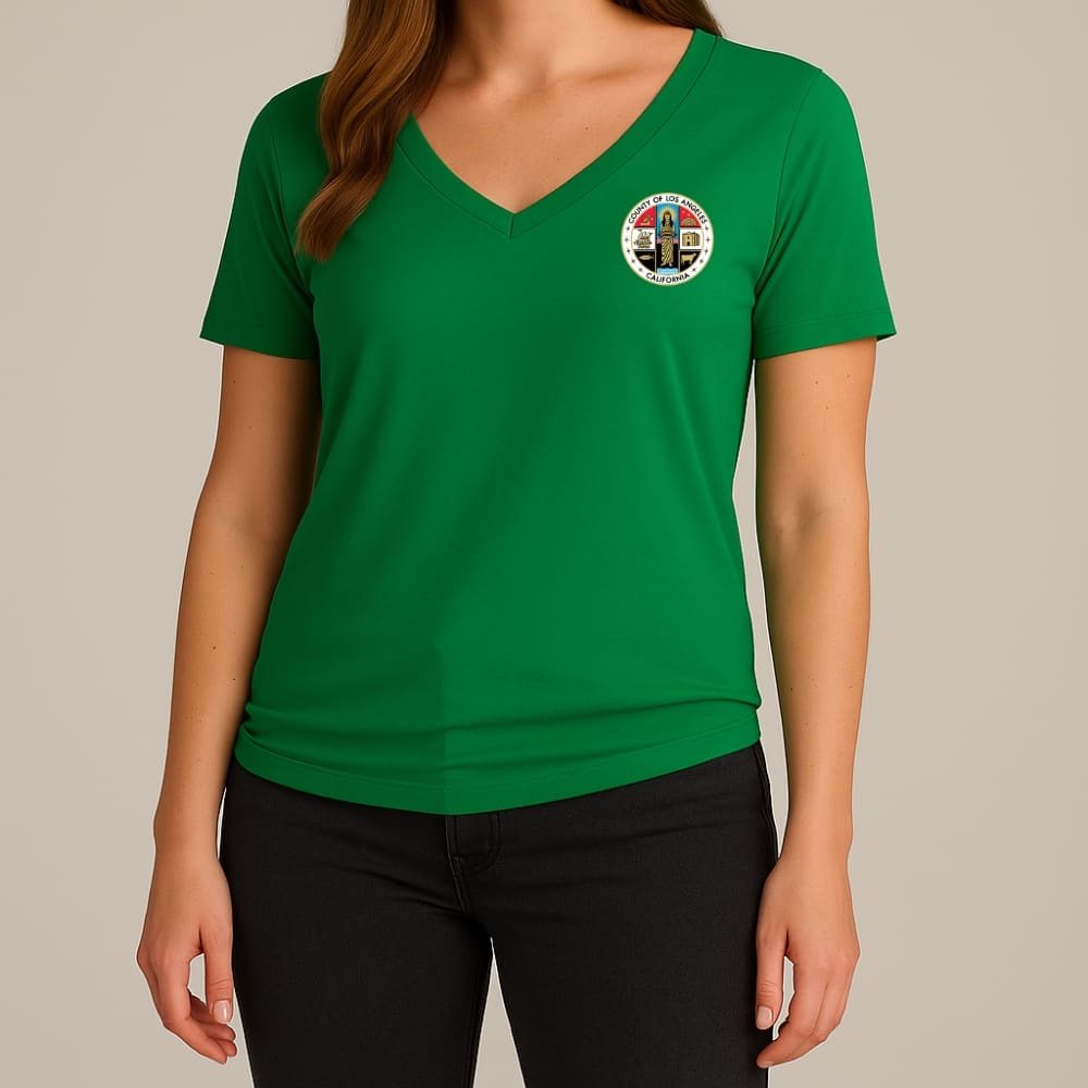 County V-neck Tees