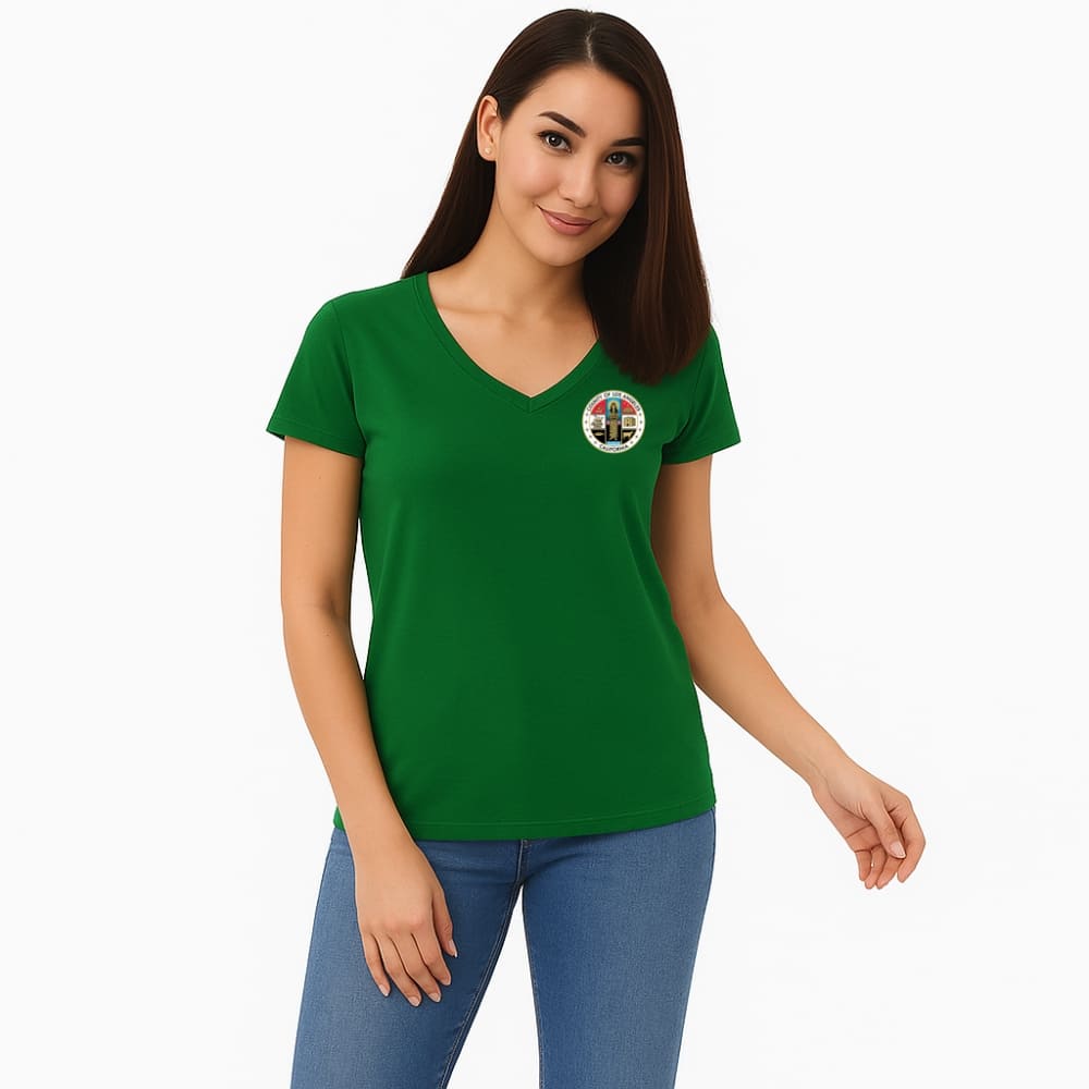 County V-neck Tees