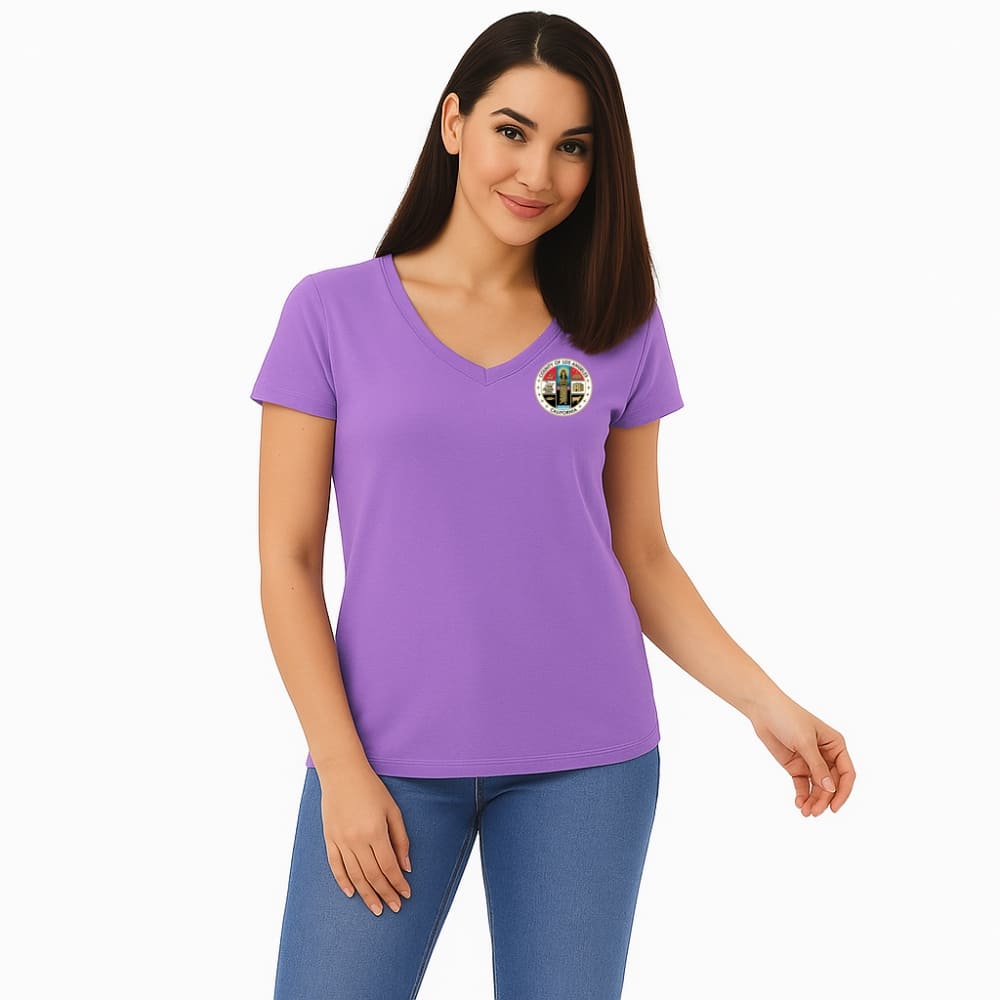County V-neck Tees