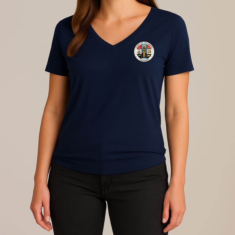 County V-neck Tees