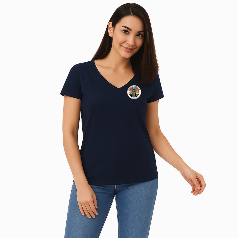 County V-neck Tees