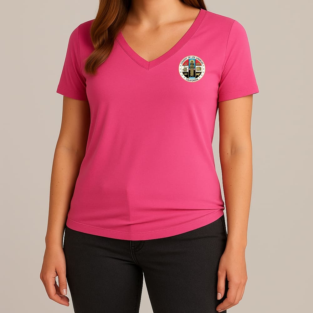 County V-neck Tees