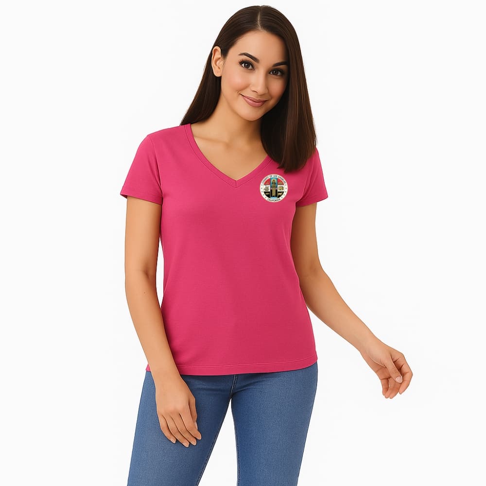 County V-neck Tees