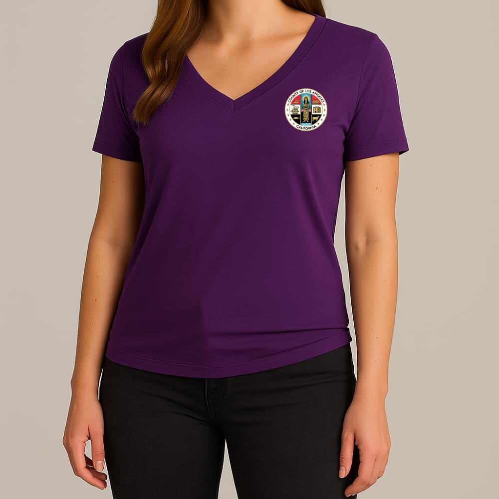 County V-neck Tees
