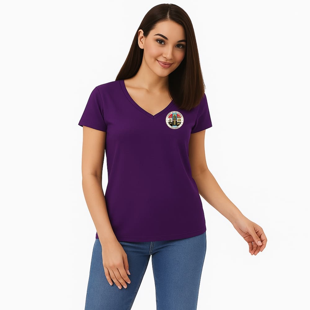 County V-neck Tees