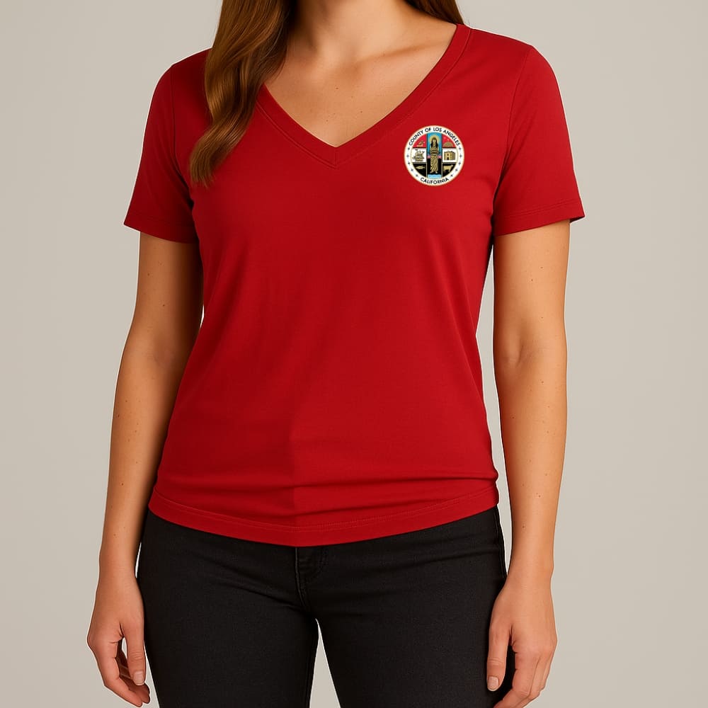 County V-neck Tees