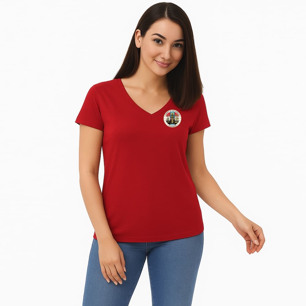 County V-neck Tees