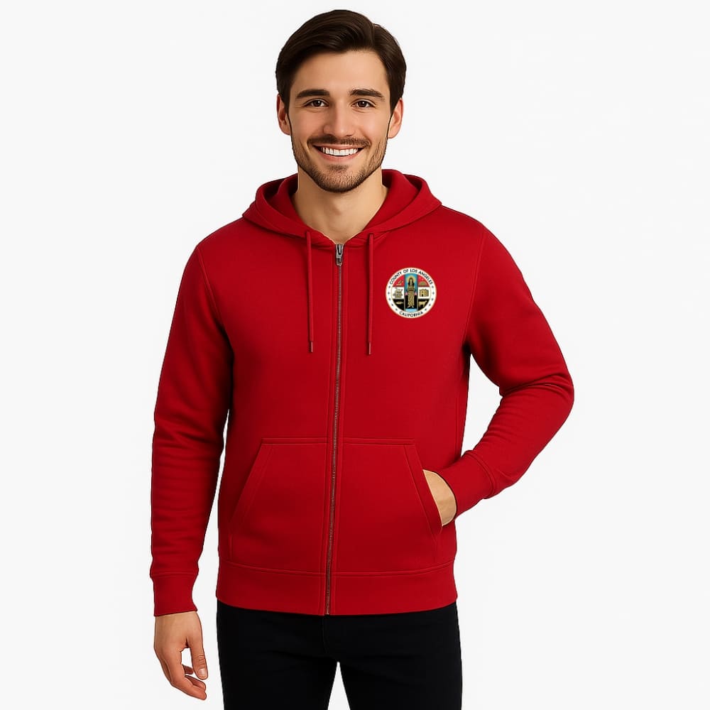 Unisex zip hoodie