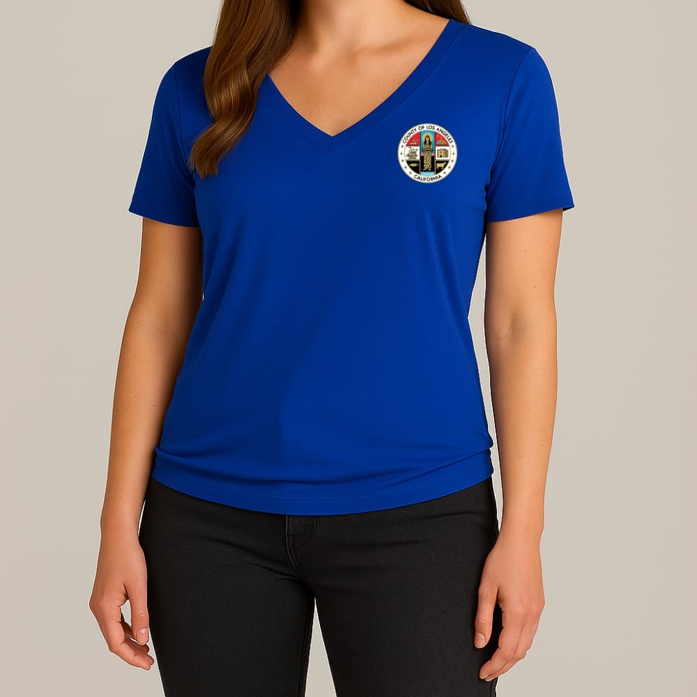 County V-neck Tees