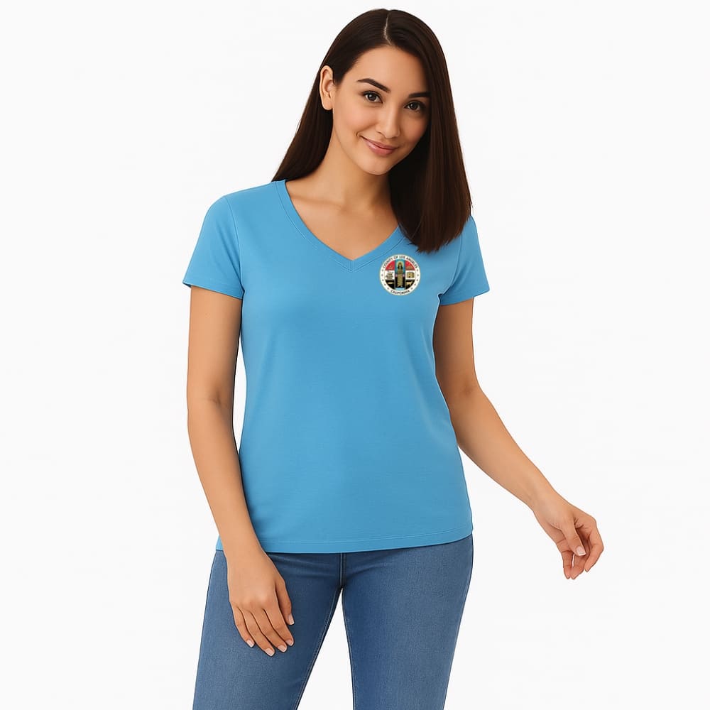 County V-neck Tees