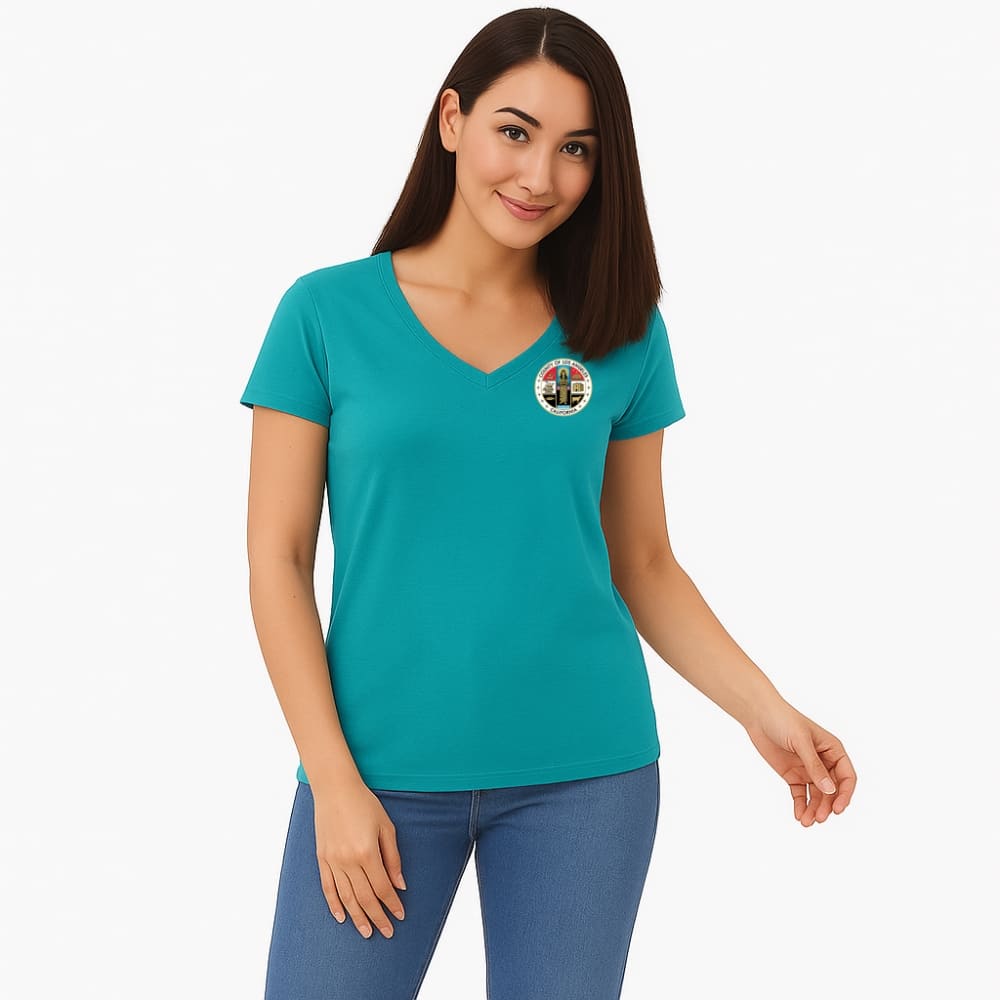 County V-neck Tees