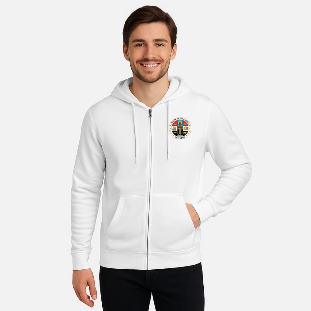 Unisex zip hoodie