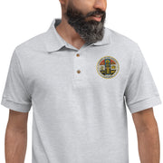 LA County Embroidered Polo