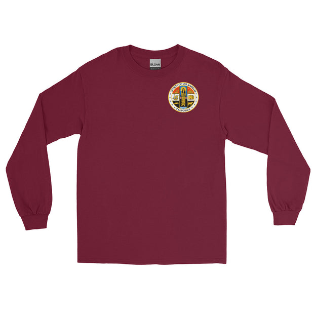Unisex County Long Sleeve Shirt Front Only Logo