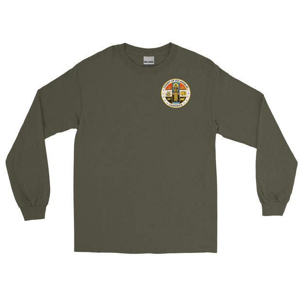Unisex County Long Sleeve Shirt Front Only Logo