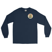 Unisex County Long Sleeve Shirt Front Only Logo