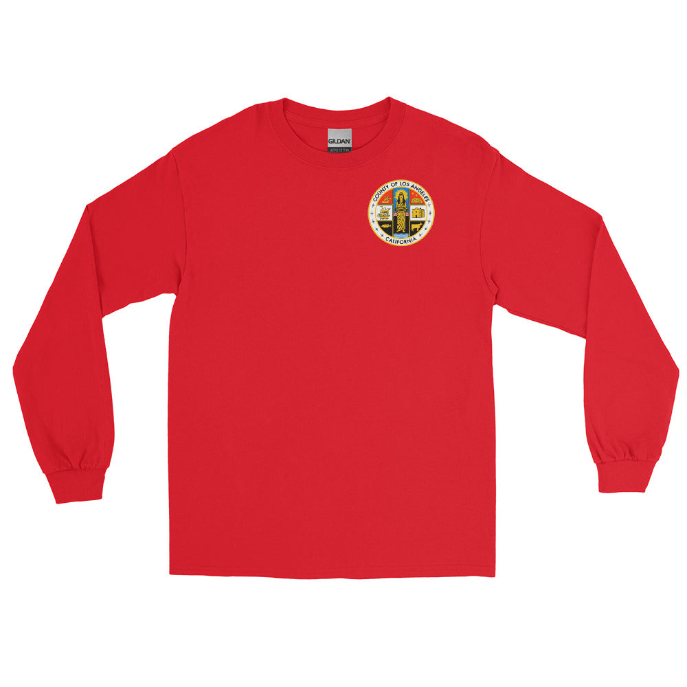 Unisex County Long Sleeve Shirt Front Only Logo