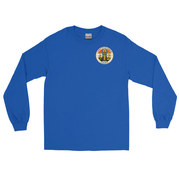 Unisex County Long Sleeve Shirt Front Only Logo