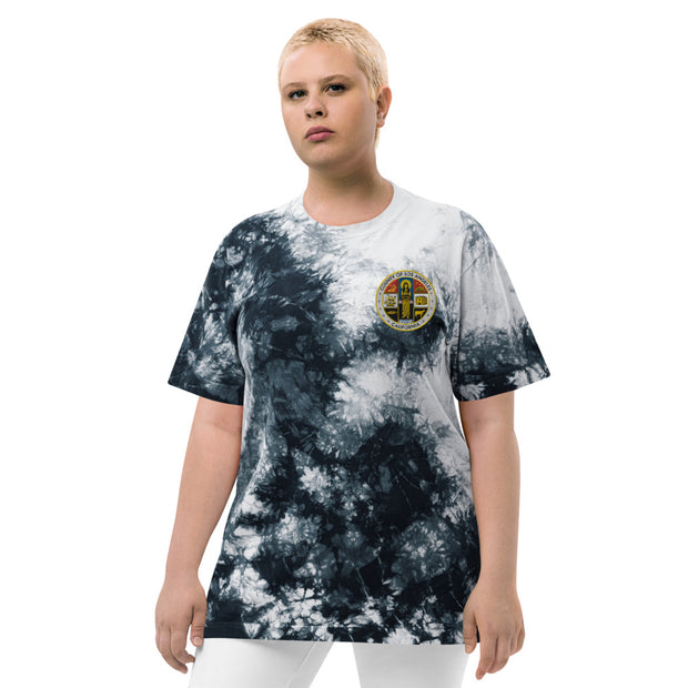 Embroidered Tie-Dye County T-shirt